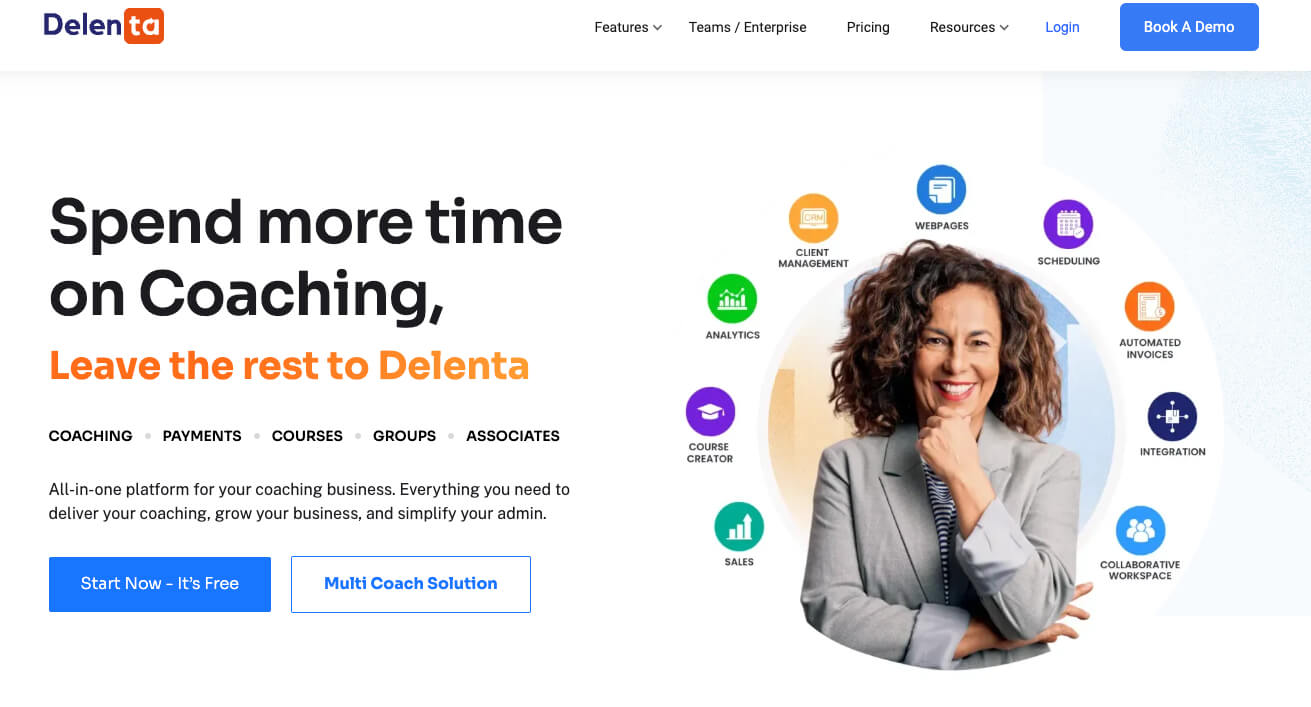 Delenta Homepage