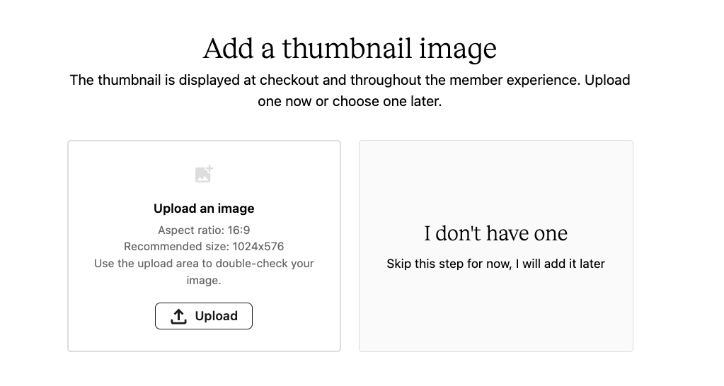 Adding a thumbnail image to the course in Teachable