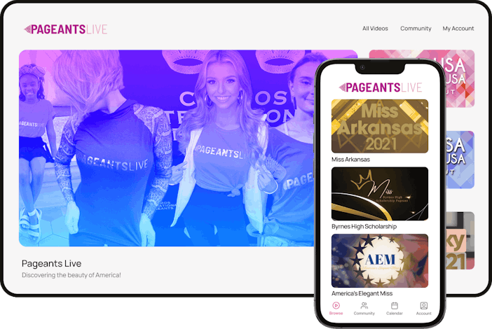 Pageants Live Membership Example