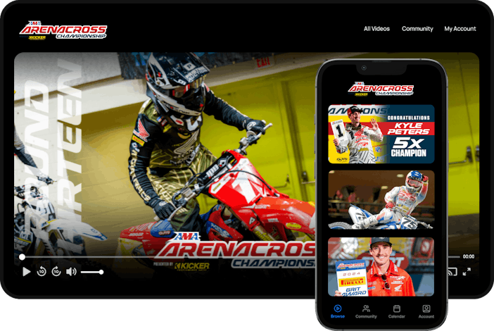 AMA Arenacross Champion Membership Example